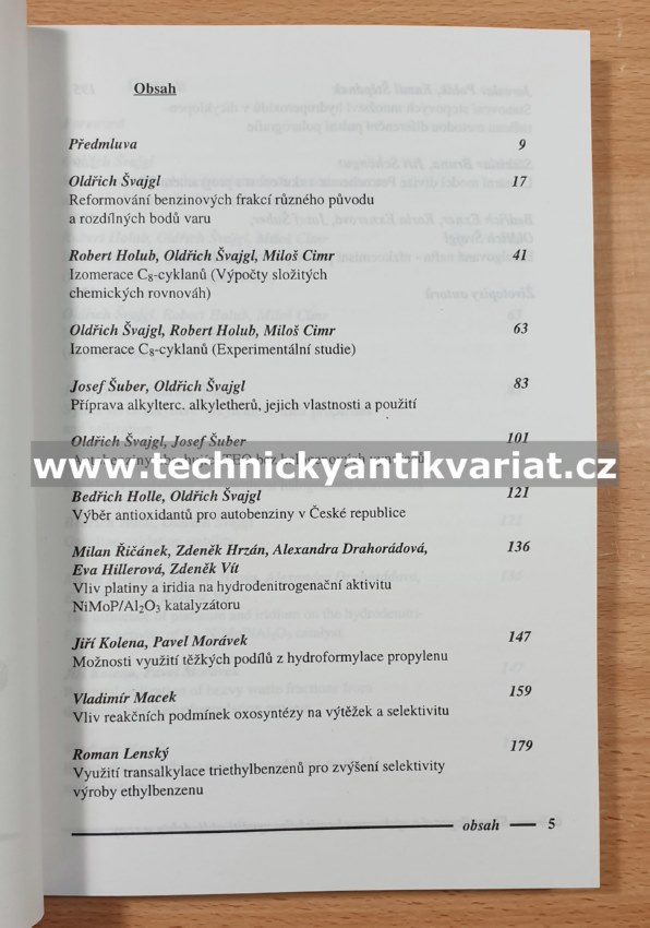 Sborník prací z výzkumu chemického využití, uhlí, dehtu a ropy (1994)