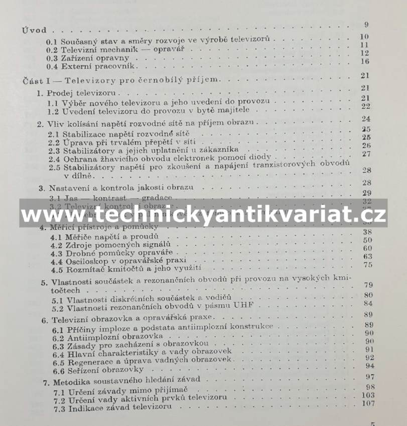 Rádce televizního opraváře - Milan Český, Vodrážka (1973)