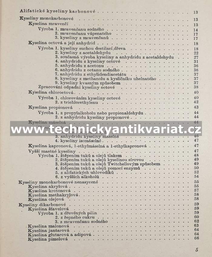 Organická technologie II. - Viktor Ettel (1956)