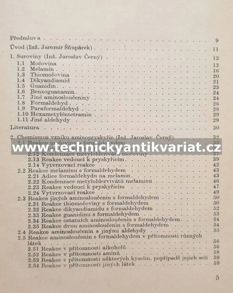Aminoplasty - Šňnupárek, Štastný (1963)