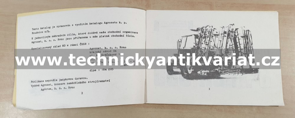 Kombinátor 34-KON-500 - katalog náhradních dílů