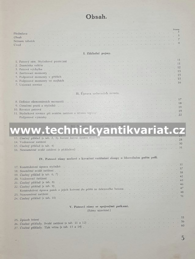 Zvláštní konstrukce betonové I. Nosné kostry budov - Konrád Hrubán (1939)