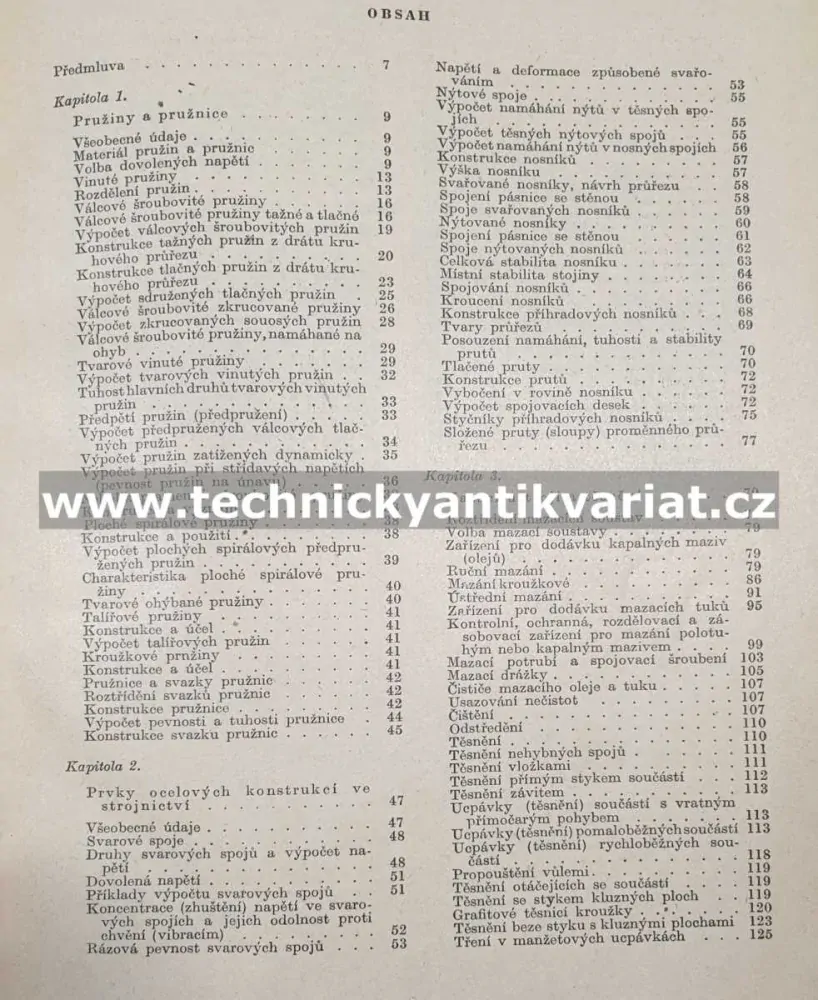 Strojnická příručka 9 Strojní součásti (1956)
