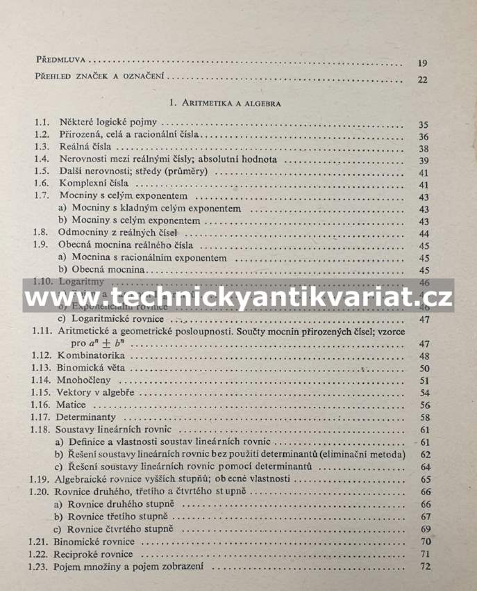 Přehled užité matematiky - Karel Rektorys (1963)