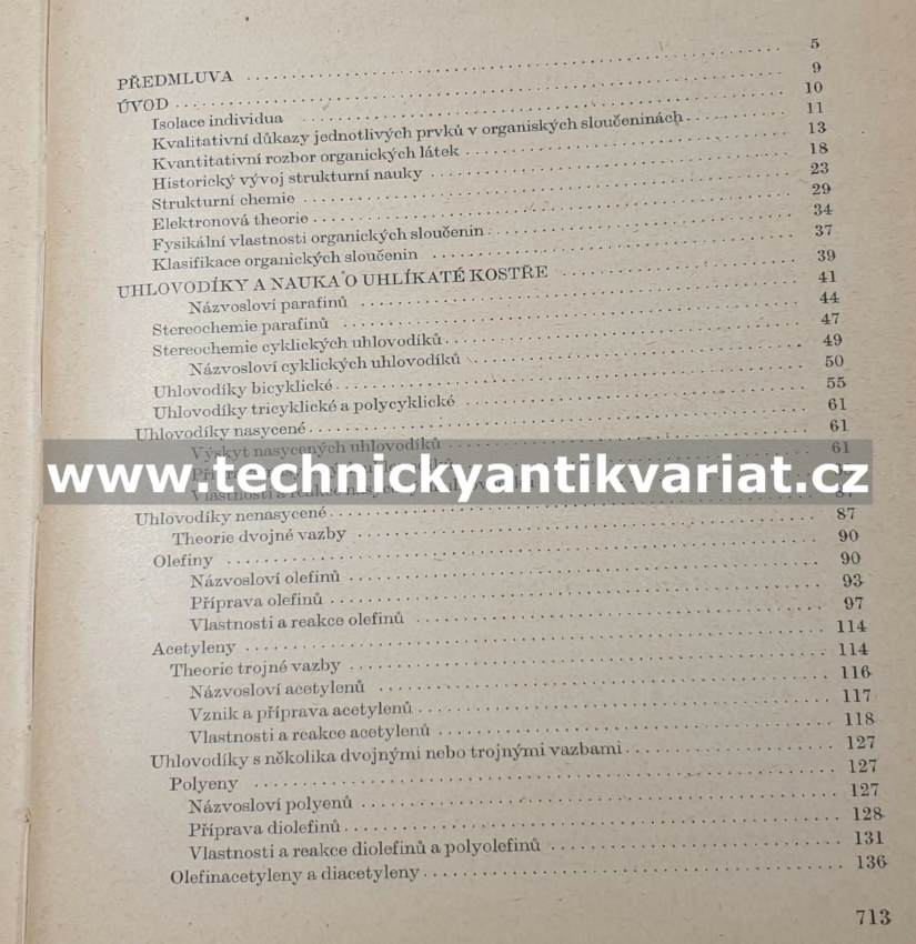 Organická chemie I. - Rudolf Lukeš (1954)