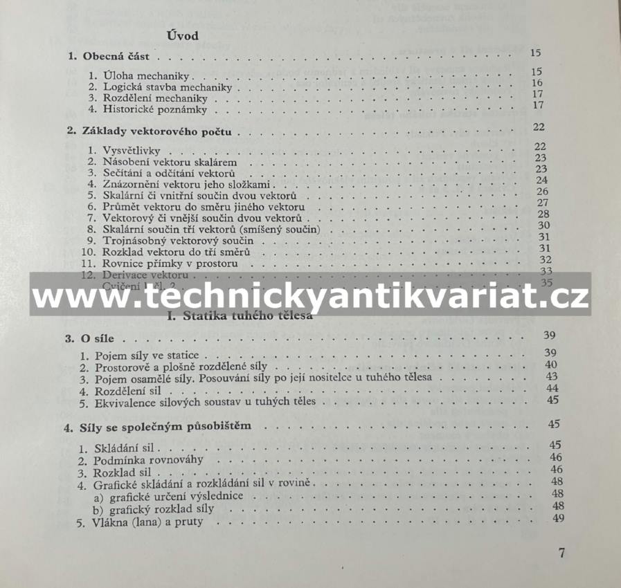 Mechanika tuhých těles a kapalin - István Szabo (1967)