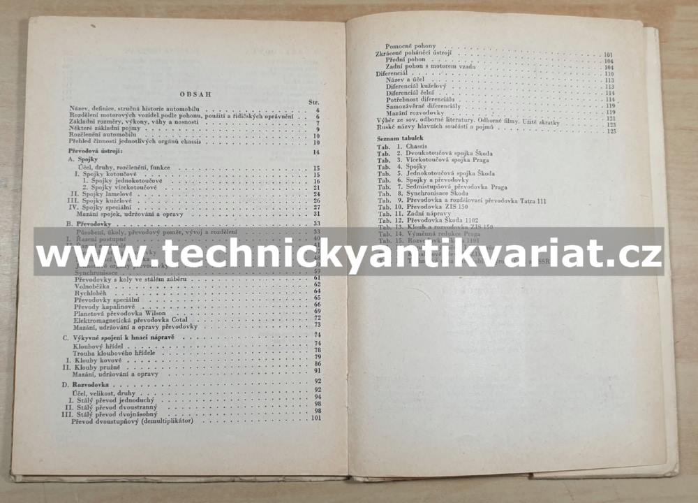 Převody automobilů - Ferdinand Kozák (1952)