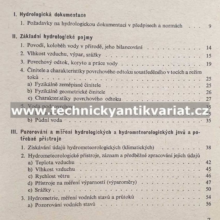 Inženýrská hydrologie - Jaromír Němec (1964)