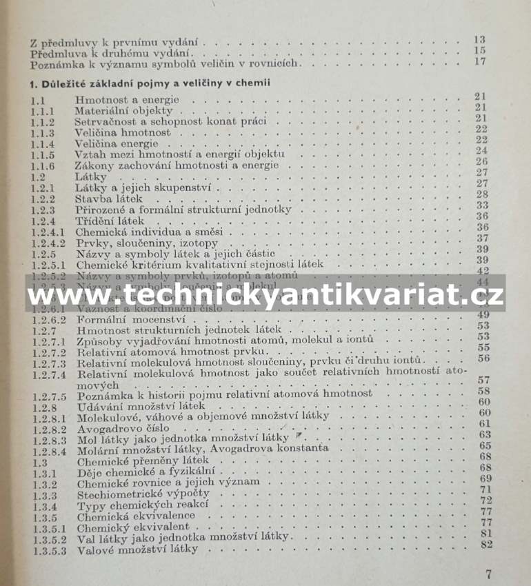 Úvod do fyzikální chemie - Kalousek, Schutz (1972)