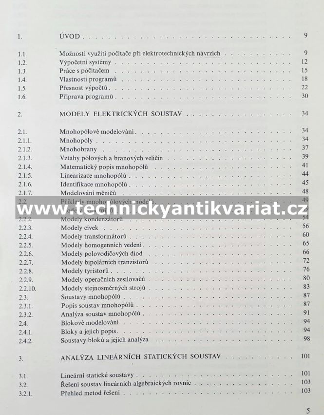 Využití počítače při elektrotechnických návrzích - Heřman Mann (1984)
