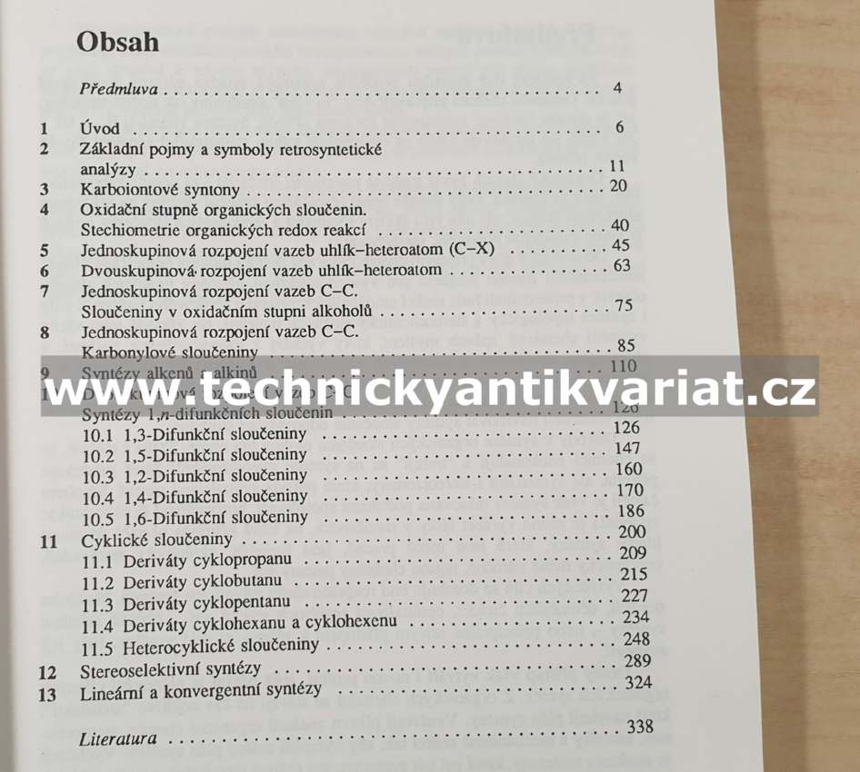 Organická syntéza - syntonový přístup - František Láska (1993)
