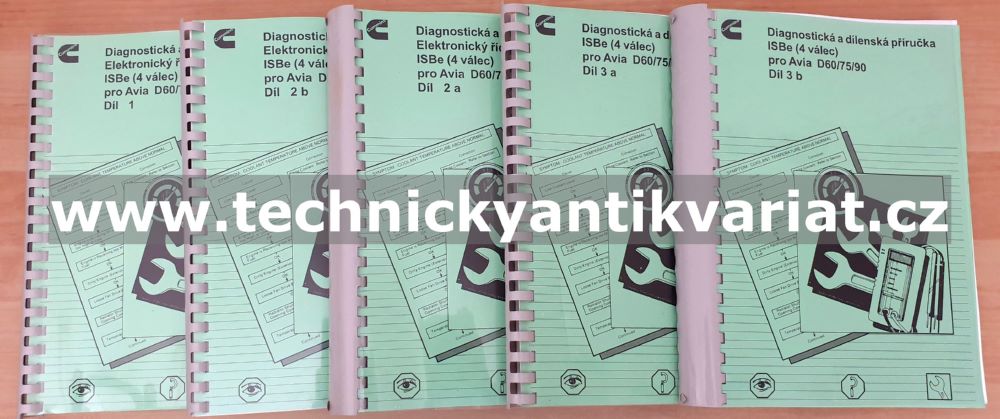 Avia D60 D75 D90 - diagnostická a dílenská příručka - Elektronicky řídící systém motoru ISBe (2000)