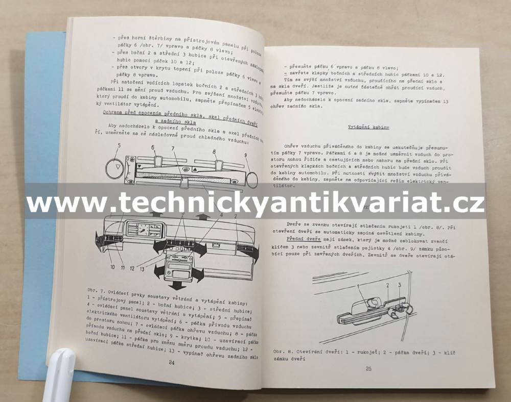VAZ 2109, 21091, 21093, 21096, 21097, 21098, 21099 - návod k obsluze