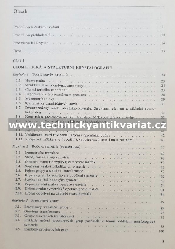 Základy chemické a fyzikální krystalografie - Jozef Chojnacki (1979)