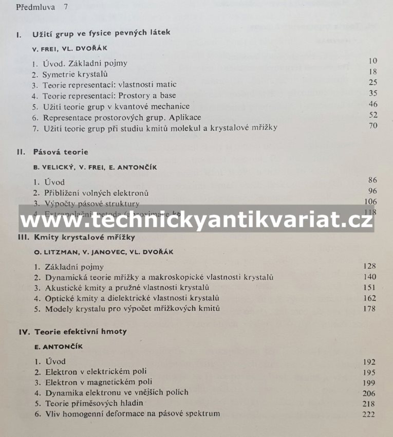 Teorie pevných látek (1965)
