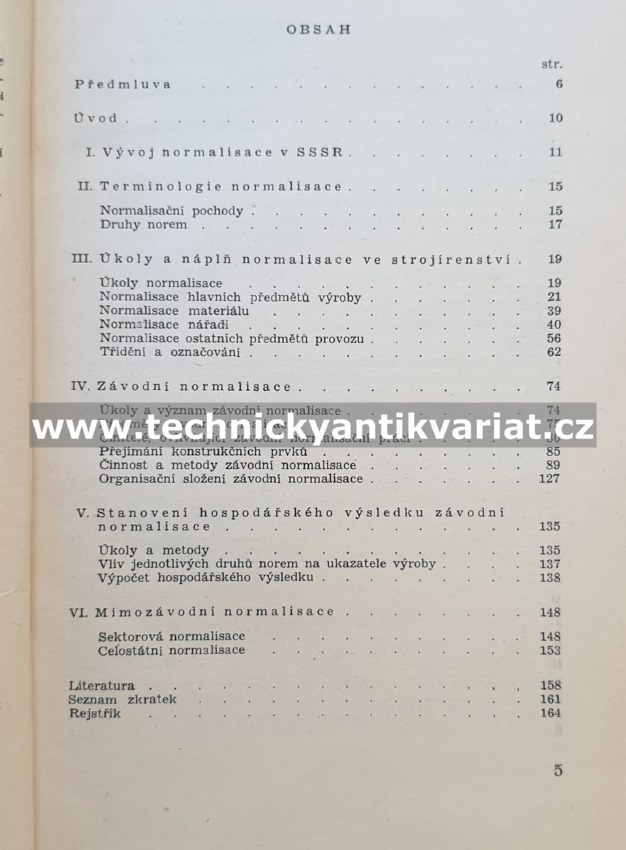 Normalisace ve strojírenství - Baranov, Kuzmin (1951)