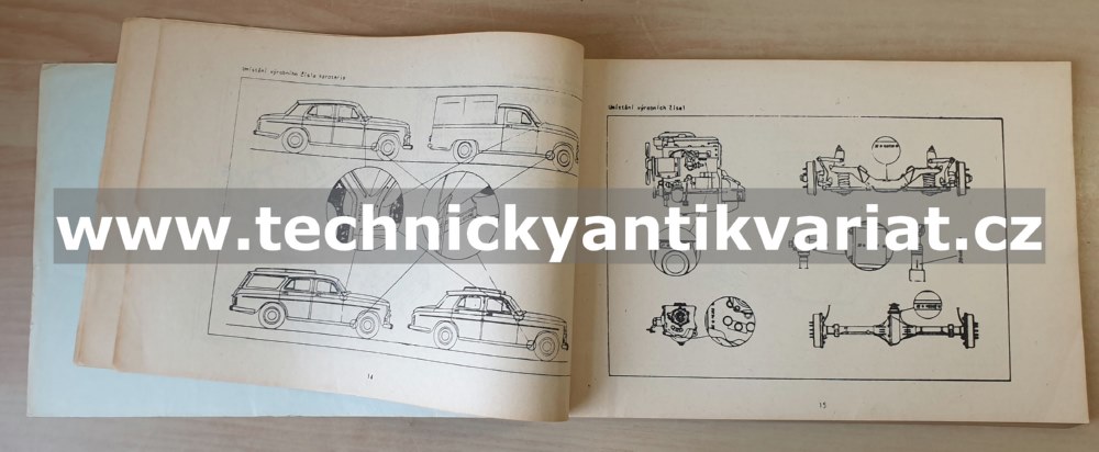 FSO Warszawa 223, 223 kombi - Katalog náhradních dílů (1970)