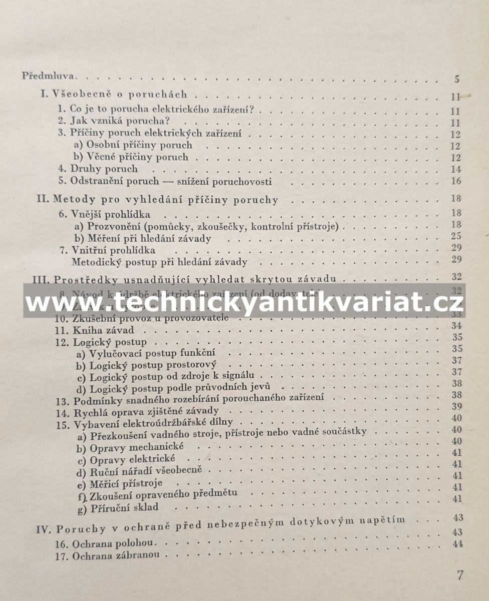 Poruchy elektrického zařízení - František Soukup (1969)