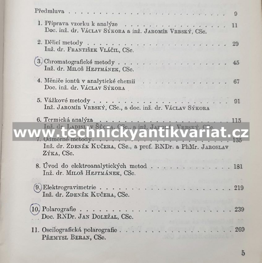 Analytická příručka (1966)