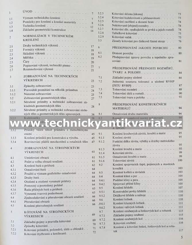 Technické kreslení - Holoubek, Leinveber, Švercl (1982)