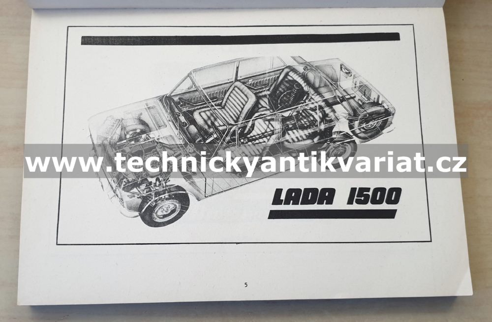 Lada 1500 - katalog náhradních dílů (1982)