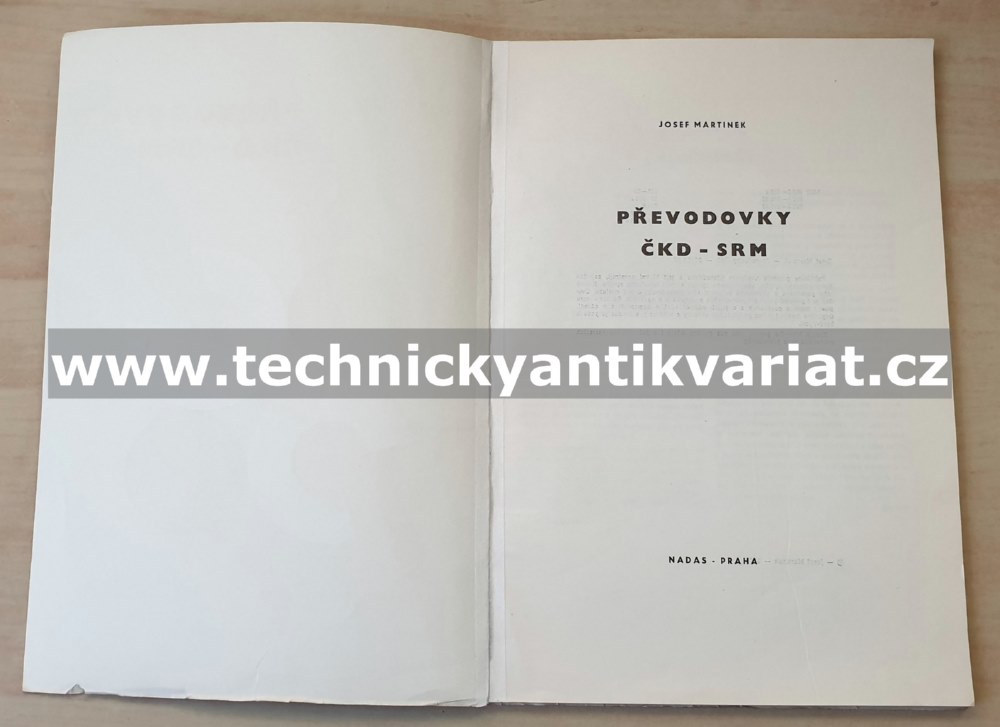 Převodovky ČKD-SRM - Josef Martínek (1971)