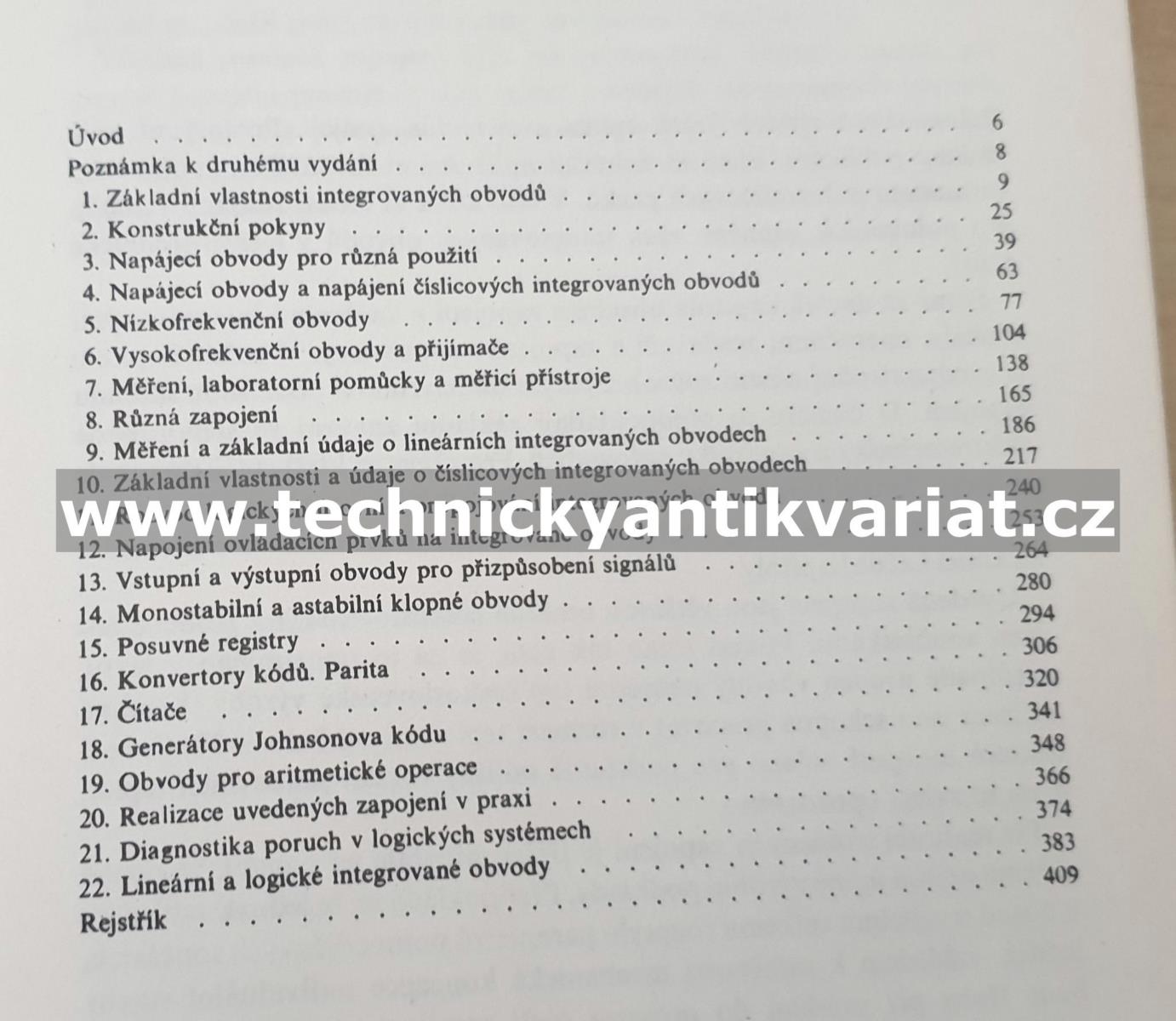 Zapojení s integrovanými obvody - Syrovátko, Černoch (1987)