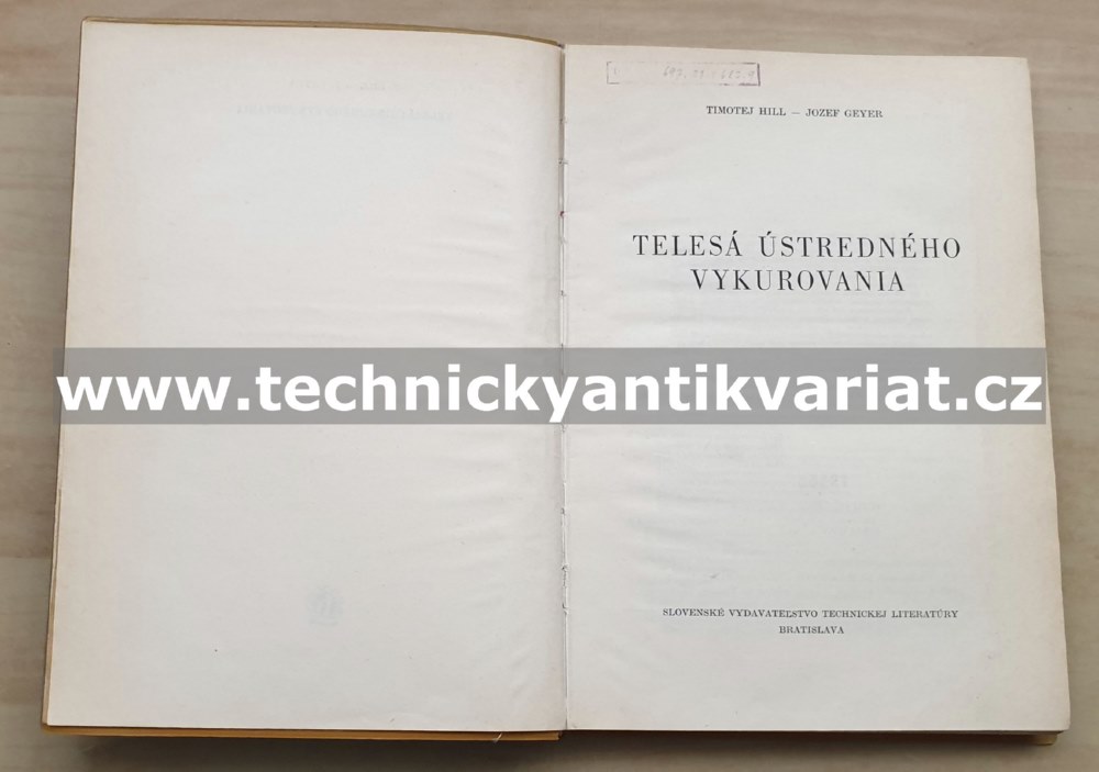 Telesá ústredného vykurovania - Hill, Geyer (1965)
