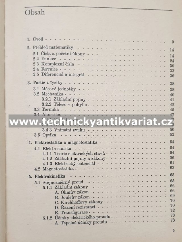 Základní kvalifikační učebnice - slaboproudá elektrotechnika - Jiří Trůneček (1971)