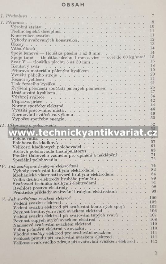 Obloukové svařování - Rudolf Krňák (1953)