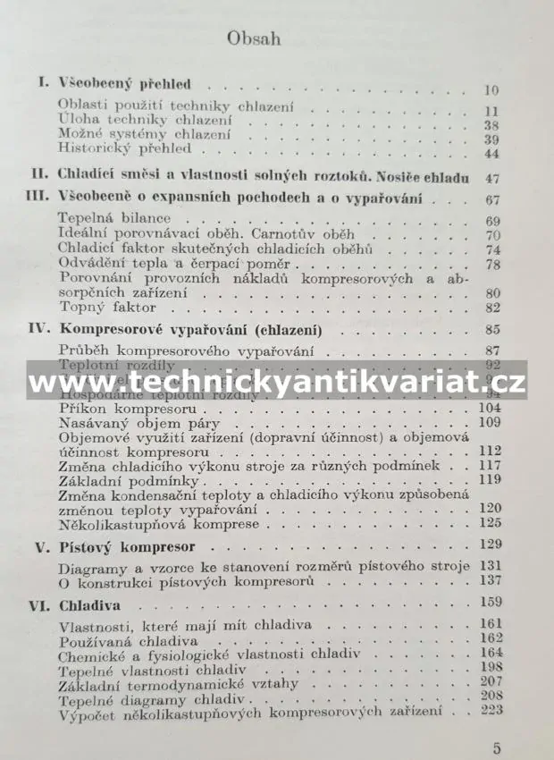 Technika chlazení - Matts Backstrom (1959)