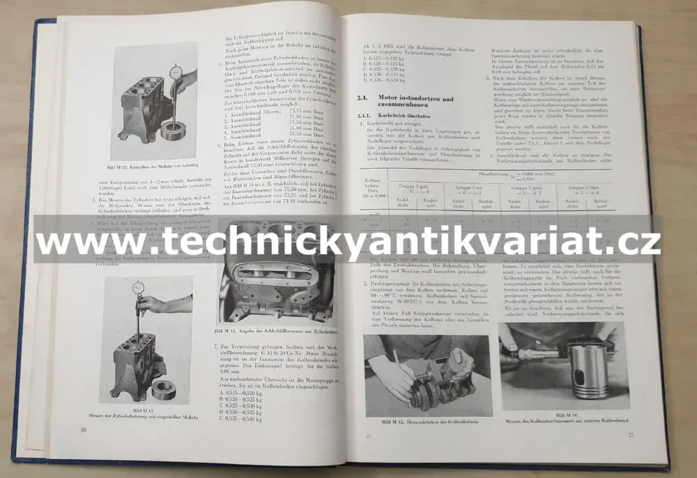 Wartburg 312 a 353 - reparaturhandbuch (1966)