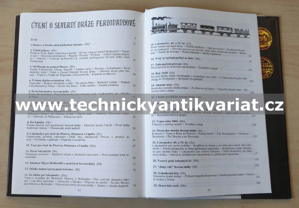 Čtení o Severní dráze Ferdinandově - Josef Hons (1990)