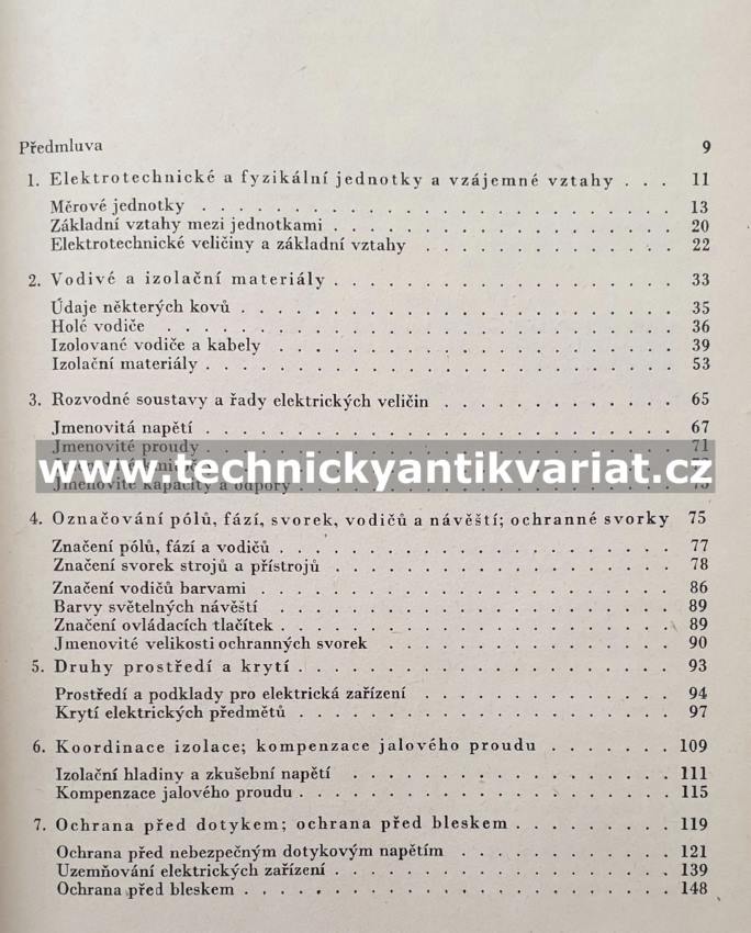 Tabulky pro navrhování a stavbu elektrických zařízení - Chvátal, Kabrna (1971)