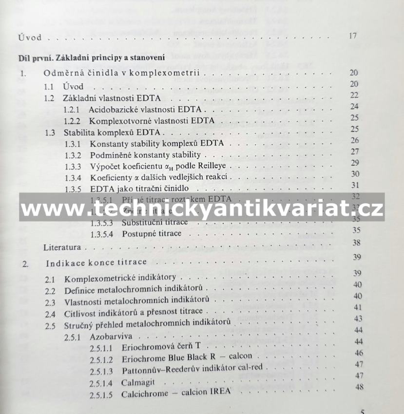 Komplexometrie - Rudolf Přibil (1977)