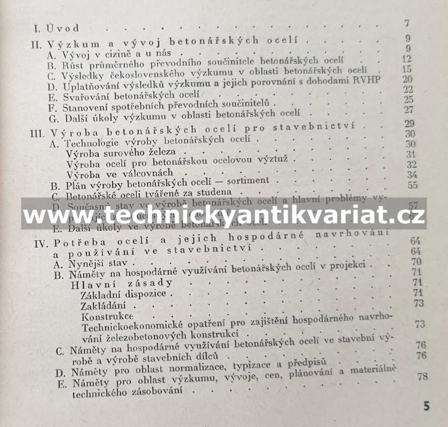 Nové betonářské oceli ve stavebnictví - V.Polesný (1963)