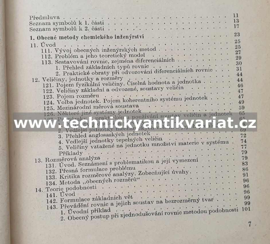 Teoretické základy chemického inženýrství - Emil Slavíček (1969)