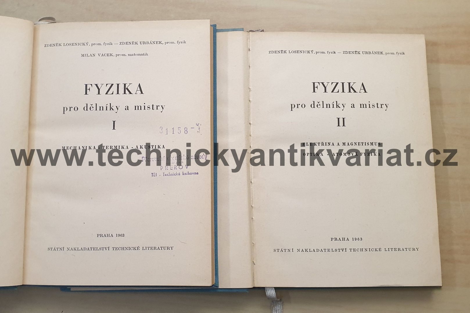 Fyzika pro dělníky a mistry I., II. (1963)