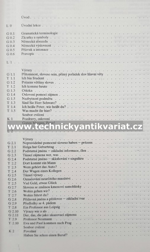 Němčina pro vysoké školy - Vratislav Slezák (1988)