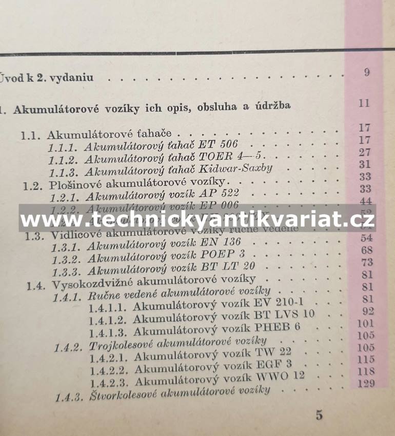 Akumulátorové vozíky - Alexander Michal (1973)