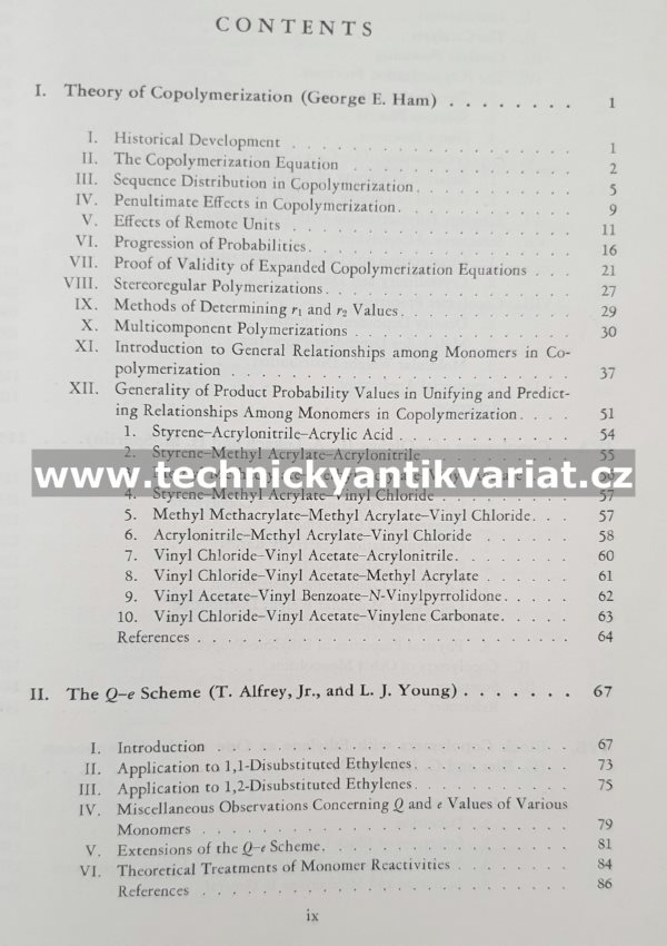 Copolymerization XVIII - George E.Ham (1964)