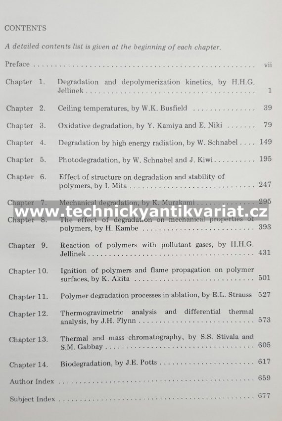Aspects of Degradation and Stabilization of Polymers - Jellinek (1978)