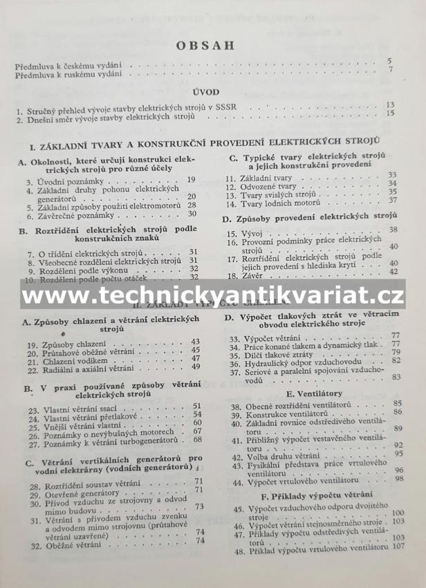 Konstrukce elektrických strojů - Alexejev (1954)