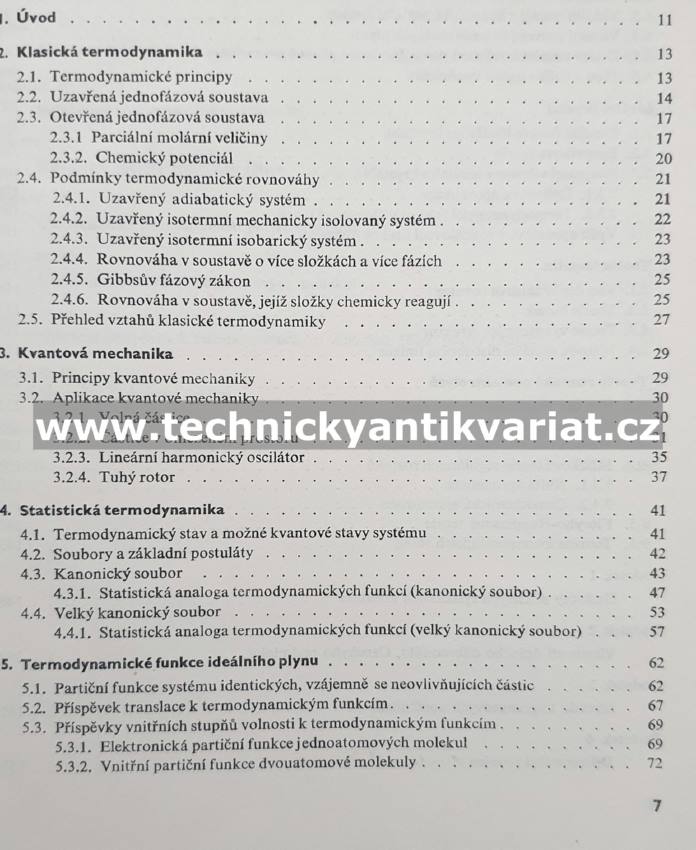 Úvod do statistické termodynamiky - Tomáš Boublík (1969)