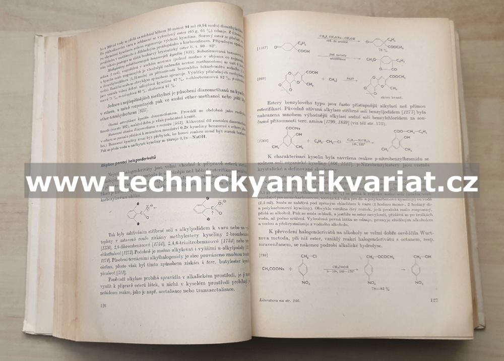 Preparativní reakce v organické chemii IV. alkylace, funkční přeměny aldehydů, ketonů a karbonových kyselin (1959)