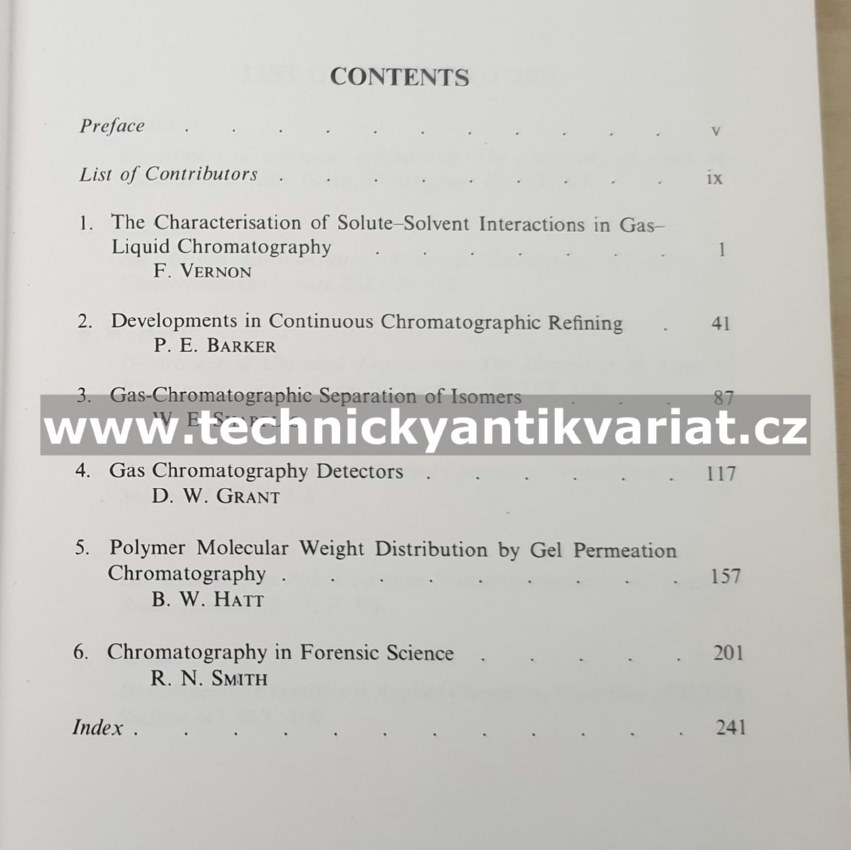 Developments in Polymer Chromatography 1 - C.E.H. Knapman (1978)