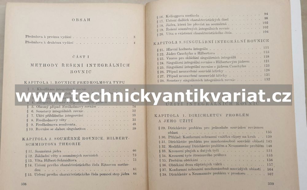 Integrální rovnice - S.G.Michlin (1952)