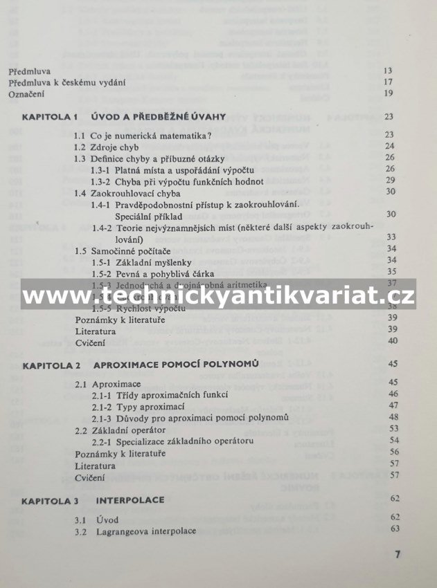 Základy numerické matematiky - Anthony Ralston (1978)