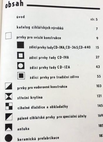 Katalog cihlářských výrobků (1985)
