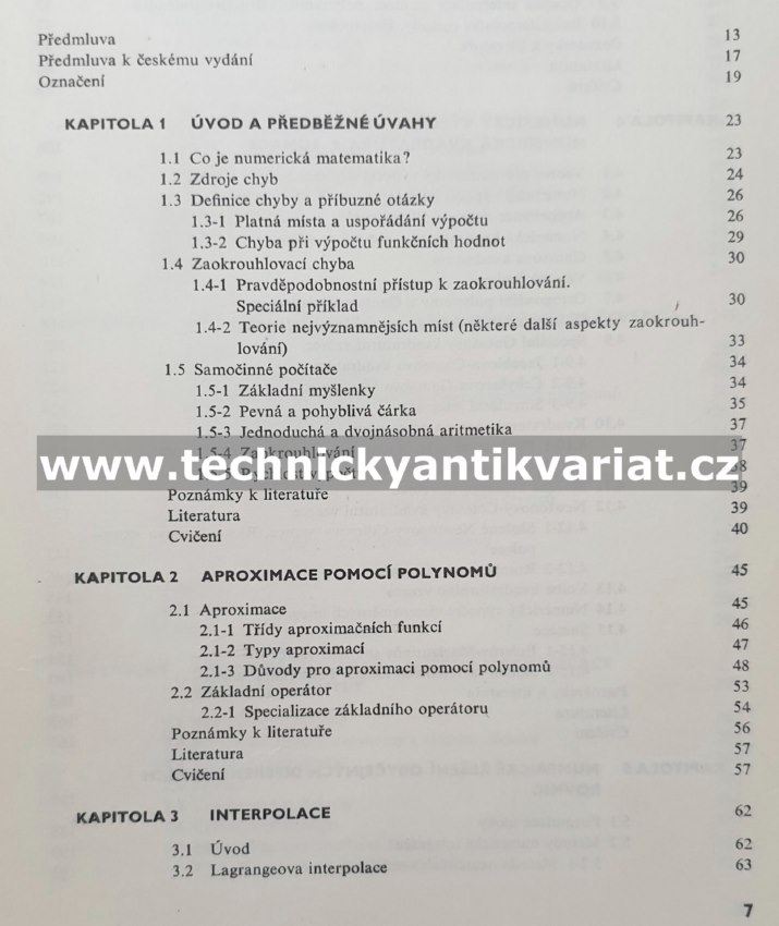 Základy numerické matematiky - Anthony Ralston (1978)